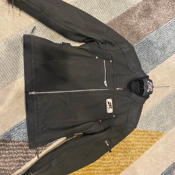 Z1R motorcycle jacket. Only worn once. Size small. - Picture 2 of 2